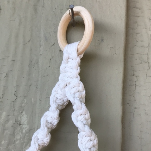 New! Macrame Towel Toilet Paper Holder - Picture 7 of 7